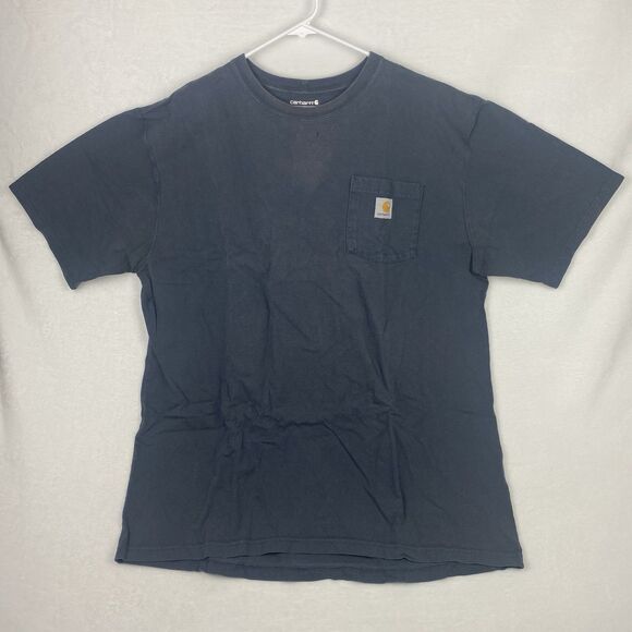 Carhartt Shirt Mens XL Tall Loose Fit Logo Pocket Short Sleeve Crewneck Casual - Picture 1 of 11